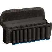 Bosch Accesorios 9 kpl. Iskuhylsysarja 1/4", 6-14 mm