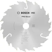 Bosch Accesorios Se Wo H 130x16-18 Puu-pyörösahanterä