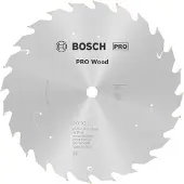 Bosch Sahanterä Standard for Wood, 165x1,5/1x10 mm, 24T