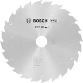 Bosch Standard for Wood -pyörösahanterä johdottomiin sahoihin 216 x 1,7 / 1,2 x 30 T24
