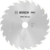 Bosch Sahanterä Standard for Wood, 160x1,5/1x20 mm, 24T