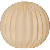Star Trading LED terassivalo Sandy, Ø 30 cm valkoinen muovi paristo Sandy, Valkoinen/opaali, Synteettinen materiaali, Moderni