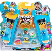 Moose Mr Beast Lab Swarms Mega Lab 2 12 Minihahmon Pakkaus Lajiteltu 3 Cm 4 Yksiköt