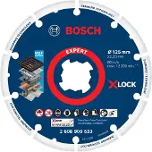 Bosch Powertools X-LOCK Expert Diamond Metal Wheel -katkaisulaikka, 125 x 22,23 mm