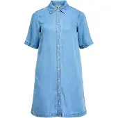 Object Objframe 2/4 Re Denim Dress Noos - Blue - XS
