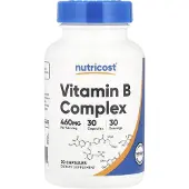 Nutricost - B-vitamiinikompleksi (30 kapselia)