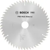 Bosch Powertools PRO Multi Material pyörösahanterä 210 x 2.4 x 30 mm, 54 hammasta