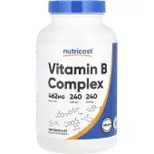 Nutricost , Vitamiini B Kompleksi, 462 mg, 240 Pillereitä
