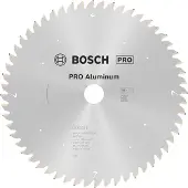 Bosch circular saw blade standard for aluminum, 190mm, 56Z (bore 20mm, for cordless saws)
