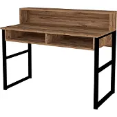 Skye Decor Hannu 120 cm ruskea/musta työpöytä