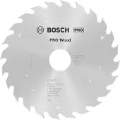 Bosch Sahanterä Standard for Wood, 165x1,5/1x30 mm, 24T