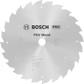 Bosch Sahanterä Standard for Wood, 184x1,6/1x16 mm, 24T