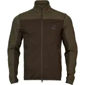 Härkila Olaf Fleecetakki Miehet Shadow Brown/Forest night, 3XL