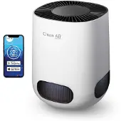 Clean air optima Älykäs HEPA-ionisaattori ilmanpuhdistin CA-502 Desktop Smart | valkoinen/musta