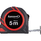 Format Mittanauha EG2, valkoinen teräsnauha 8mx25mm