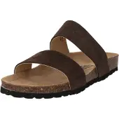 Bianco Biabetricia Twin Strap Sandal Suede - Brown - 39