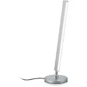 Knapstein Led pöytävalaisin Kosma, himmennettävä, Alumiini/harmaa/sinkki, Olohuone/ruokailutila, Messinki, Moderni