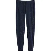 Lindex Pyjama Trousers With Dots - Navy - L