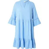 ONLY Carmakoma Carthyra Life Peplum Dress Wvn - Blue - 44