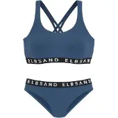 Elbsand Bikini marine / musta / valkoinen