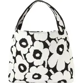Marimekko Knitted Bag Large Unikko - Black - ONE SIZE