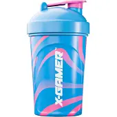 X-Gamer X-Zero Shaker 500ml - Swirly Blue &amp; Pink
