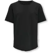 Only & Sons Osjbenne Longy Ss Tee Jrs Noos - Black - 170-176