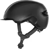 ABUS HUD-Y pyöräilykypärä LED Velvet Black
