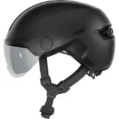 ABUS HUD-Y ACE -pyöräilykypärä LED Velvet Black