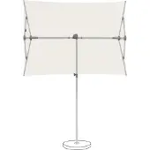 Glatz Flex Roof -aurinkovarjo 195 x 140 cm väri Sand White