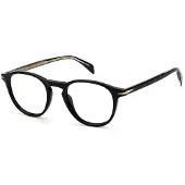 David Beckham DB 1018 49/20/150 mustat asetaattikehykset MIESTEN DB 1018