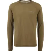 Klättermusen Men's Groa Longsleeve Tee Olive Pitkähihaiset urheilupaidat XL