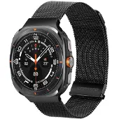 DUX MILANESE magnetic stainless steel belt 47 mm black