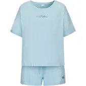 s.Oliver Pyjamashortsit laivastonsininen / vaaleansininen