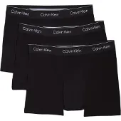 Calvin Klein Relaxed Fit Trunk 3Pk - Black - XXL