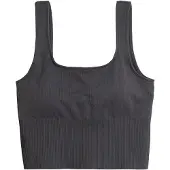 Aim'n Ribbed Seamless Shaping Bralette - Grey - S