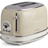 Ariete - Vintage Leivänpaahdin + Leipäteline 2 viipaletta Beige