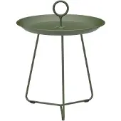 Houe , EYELET-sivupöytä Ø45 cm Olive Green