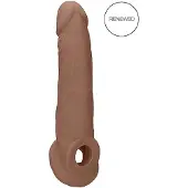 Realrock - penisholkki 21,5 cm - tumma luonnollinen