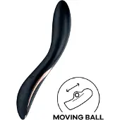 Satisfyer Rrrolling - liikkuvakuulainen G-pistevibraattori (musta)