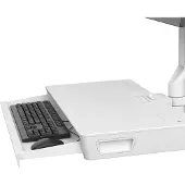 Ergotron – Carefit combo arm with worksurface, snow (45-622-251)