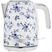 Laura Ashley - Jug Vedenkeitin China Rose 1,7L Sininen/Valkoinen