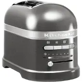 KitchenAid Artisan 5KMT2204EMS -leivänpaahdin, 2 viipaletta, harmaa