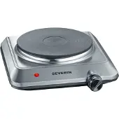 Severin KP 1092 -keittolevy, 1500 W, harjattu ruostumaton teräs