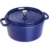 Staub Pyöreä kattila 28 cm 6,7 L, sininen