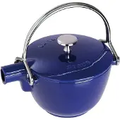 Staub teekannu valurauta pyöreä 1,15 L Tummansininen