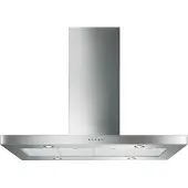 Smeg KI120XE-saarekeliesituuletin, ruostumaton teräs