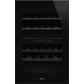 Smeg Universal viinikaappi CVI040BE (integroitava 40 pulloa)