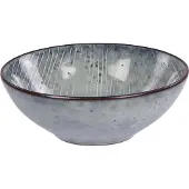 Broste Copenhagen Skål 'Nordic Sea' - Blue - Ø17CM