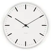 Arne Jacobsen AJ City Hall seinäkello, 16 cm